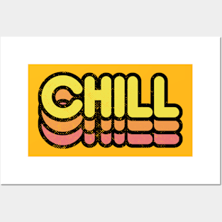 Retro Chill Posters and Art